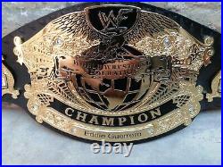 Undisputed V1 Championship Belt 4mm Zinc Gold Plated Real Leather