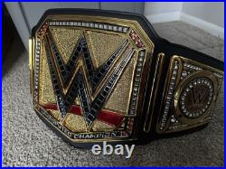 Undisputed WWE Championship Replica Title Belt with Cody Rhodes Side Plates Undisputed WWE Championship Replica Title Belt with Cody Rhodes Side Plates