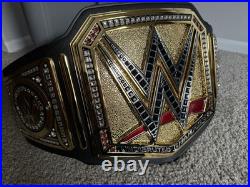 Undisputed WWE Championship Replica Title Belt with Cody Rhodes Side Plates Undisputed WWE Championship Replica Title Belt with Cody Rhodes Side Plates