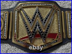 Undisputed WWE Championship Replica Title Belt with Cody Rhodes Side Plates Undisputed WWE Championship Replica Title Belt with Cody Rhodes Side Plates