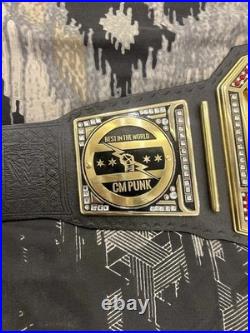 Undisputed WWE Title Belt Championship Replica 6MM Diecast CM PUNK SIDE PLATES