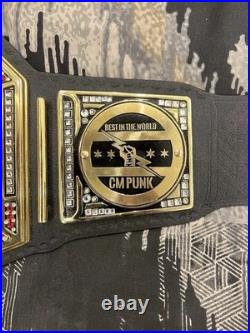 Undisputed WWE Title Belt Championship Replica 6MM Diecast CM PUNK SIDE PLATES