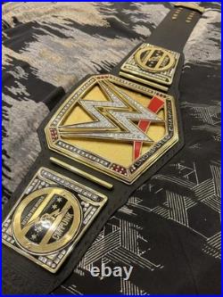 Undisputed WWE Title Belt Championship Replica 6MM Diecast CM PUNK SIDE PLATES Undisputed WWE Title Belt Championship Replica 6MM Diecast CM PUNK SIDE PLATES