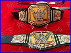 Undisputed World Championship Replica Belt Gold Plated Premium Leather Strap Undisputed World Championship Replica Belt Gold Plated Premium Leather Strap