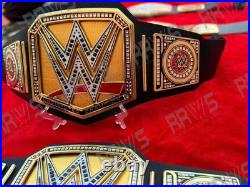 Undisputed World Championship Replica Belt Gold Plated Premium Leather Strap Undisputed World Championship Replica Belt Gold Plated Premium Leather Strap