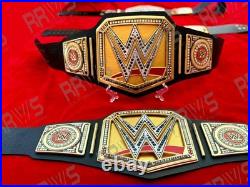 Undisputed World Championship Replica Belt Gold Plated Premium Leather Strap Undisputed World Championship Replica Belt Gold Plated Premium Leather Strap