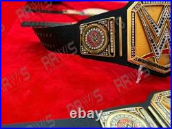 Undisputed World Championship Replica Belt Gold Plated Premium Leather Strap Undisputed World Championship Replica Belt Gold Plated Premium Leather Strap