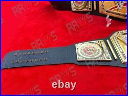 Undisputed World Championship Replica Belt Gold Plated Premium Leather Strap Undisputed World Championship Replica Belt Gold Plated Premium Leather Strap