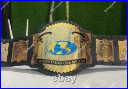 Unified World Heavyweight AWA Wrestling Championship Belt brass 2mm