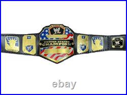 United States Championship Title Belt Replica Adult Size 2mm Brass