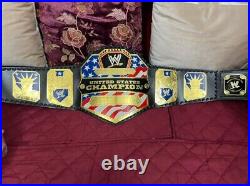 United States Championship Wrestling Belt Replica Title 2mm Brass Adult Size