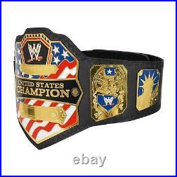 United States Championship Wrestling Title Belt Replica Adult Size 2MM Brass