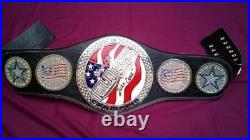 United States Spinner Championship Belt Real Leather Adult Replica