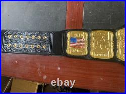 United States Wrestling Championship Belt Replica 4mm Zinc