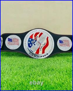 United States Wrestling Spinner Championship Replica Title Belt Adult Size 6MM