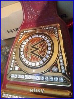Universal Championship Belt The Fiend Beautiful Stones Red Leather WWE Belt