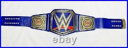 Universal Championship Replica Title Belt Blue Brass 2MM Brass Adult Size