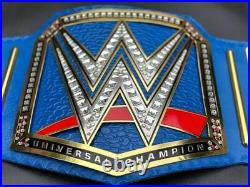 Universal Championship Replica Title Belt Wrestling New Blue Replica 2mm Adult
