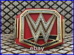 Universal Heavyweight Championship Replica Title Belt Red Adult Size 4mm Zinc