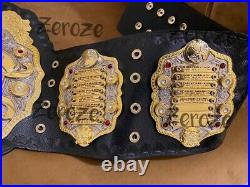 V3 IWGP World Heavyweight Wrestling Championship Belt Replica Adult 4mm Zinc