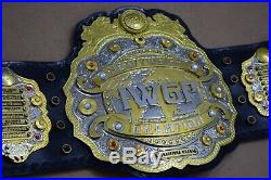 V4 IWGP Heavyweight Wrestling Zinc 4mm Championship Belt (Top Plated 3 Layer)