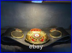 WBA Super World Boxing Championship Boxing Belt Custom Made Leather Strap Adult