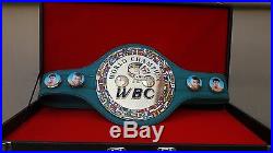 WBC Boxing Champion Ship Belt. Adult size with case