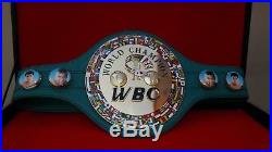 WBC Boxing Champion Ship Belt. Full size with wooden case