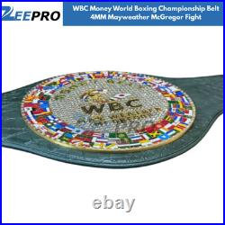 WBC Money World Boxing Championship Belt 4MM Mayweather McGregor Fight