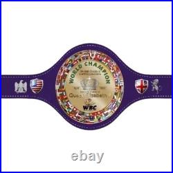 WBC Queen Elizabeth UK Wrestling Championship Replica Boxing Belt Adult Size 3D