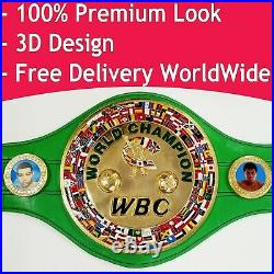 WBC World Boxing Championship Title Belt Adult Full Size World Boxing Council 3D