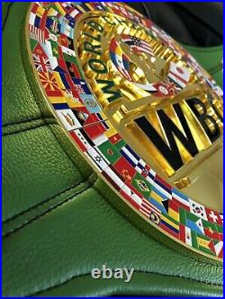 WBC World championship Belt. Full size/. WBO, IBF, WBA, IBO (Full Leather)