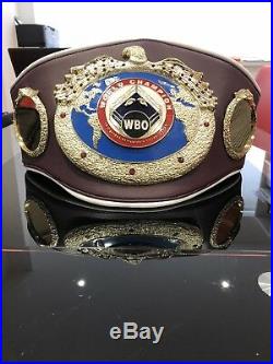 WBO Championship Boxing Belt- most accurate replica -Custom Made IBF, WBA, WBC