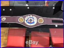 WBO Championship Boxing Belt- most accurate replica -Custom Made IBF, WBA, WBC