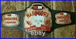 WCPW HARDCORE Wrestling Championship Title Belt. Adult Size. (4mm Plates)