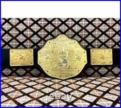 WCW BIG GOLD World Heavyweight Championship Wrestling Belt 6MM ZINC plates WCW BIG GOLD World Heavyweight Championship Wrestling Belt 6MM ZINC plates