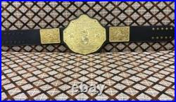 WCW BIG GOLD World Heavyweight Championship Wrestling Belt 6MM ZINC plates WCW BIG GOLD World Heavyweight Championship Wrestling Belt 6MM ZINC plates