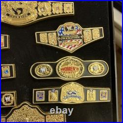 WCW Big Gold World Heavyweight Wrestling Championship Belt Replica, Pins, DVDs WCW Big Gold World Heavyweight Wrestling Championship Belt Replica, Pins, DVDs