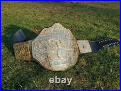 WCW Big Gold World Heavyweight Wrestling Championship Replica Title Belt (WCW)