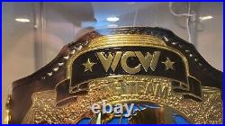 WCW Classic Tag Team Championship. Real Leather. Zinc Plates