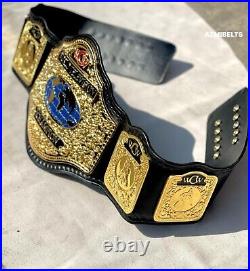 WCW Television Championship Wrestling Belt Replica 4MM Zinc Adult Size WCW Television Championship Wrestling Belt Replica 4MM Zinc Adult Size