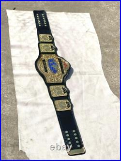 WCW Television Championship Wrestling Belt Replica 4MM Zinc Adult Size WCW Television Championship Wrestling Belt Replica 4MM Zinc Adult Size