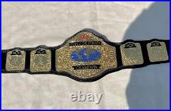 WCW Television Championship Wrestling Belt Replica 4MM Zinc Adult Size WCW Television Championship Wrestling Belt Replica 4MM Zinc Adult Size