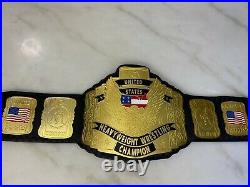 WCW UNITED STATE Championship Wrestling Replica Title Belt Adult Size 2mm WWE