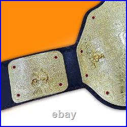 WCW WORLD HEAVYWEIGHT BIG GOLD CHAMPIONSHIP REPLICA BELT 2MM BRASS Name Plate
