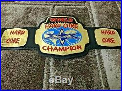 WCW WORLD hard core Wrestling Championship Belt. Adult size