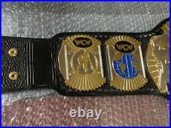 WCW World Heavyweight Wrestling Championship Belt 4mm Zinc Replica