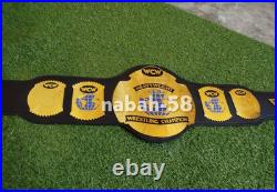 WCW World Heavyweight Wrestling Title Belt Adult Size 2mm
