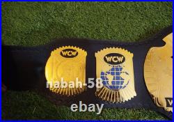 WCW World Heavyweight Wrestling Title Belt Adult Size 2mm