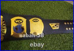 WCW World Heavyweight Wrestling Title Belt Adult Size 2mm